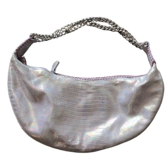 Carlos Falchi Handbags - Carlos FAlchi Handbag top zip purple evening bag